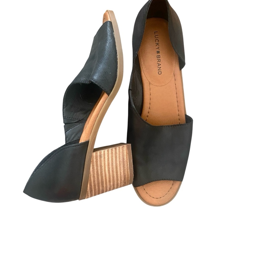 Lucky Brand Raheema Sandals Black size 7.5
